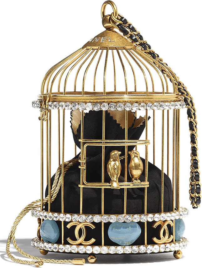 Top 40+ imagen chanel birdcage purse