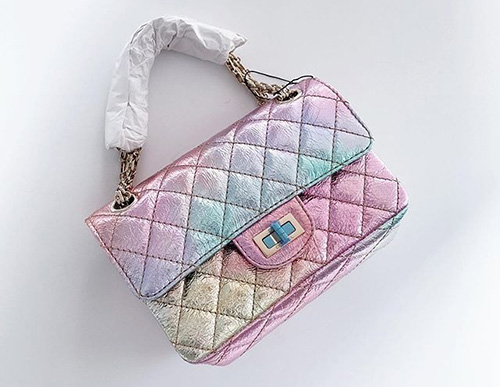 Chanel Mini Rainbow Metallic Re-Issue Flap Bag