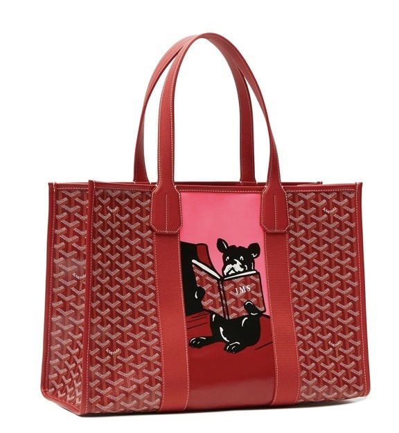 red goyard purse