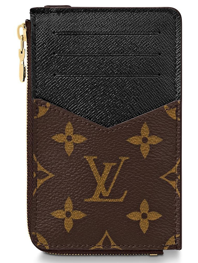 LV recto verso cardholder with zip, Luxury, Bags & Wallets on Carousell