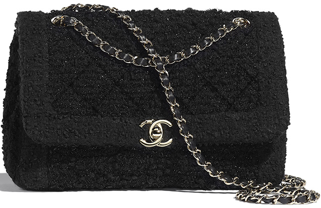 Chanel 2020 White and Black Leather Flap Bag · INTO