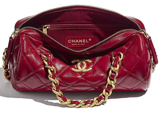 Chanel 2022 Small Bowling Bag w/Tags - Black Handle Bags, Handbags -  CHA864261