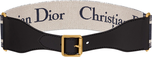 Christian Dior Saddle Belt