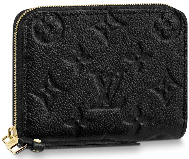 Louis Vuitton Black Monogram Python Zippy Coin Purse Padlock