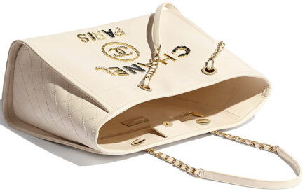 Chanel Logo Charms Deauville Bag | Bragmybag