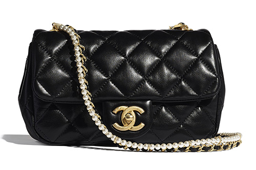 Chanel Chain With Pearl Bag  Bragmybag
