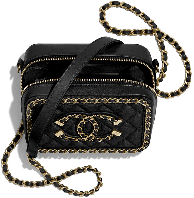 Chanel Chain Around CC Filigree Vanity Bag