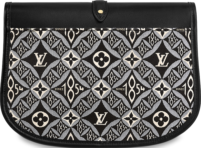 Louis Vuitton Black/White Canvas and Leather Since 1854 Neo Saumur 30 mm Crossbody Bag