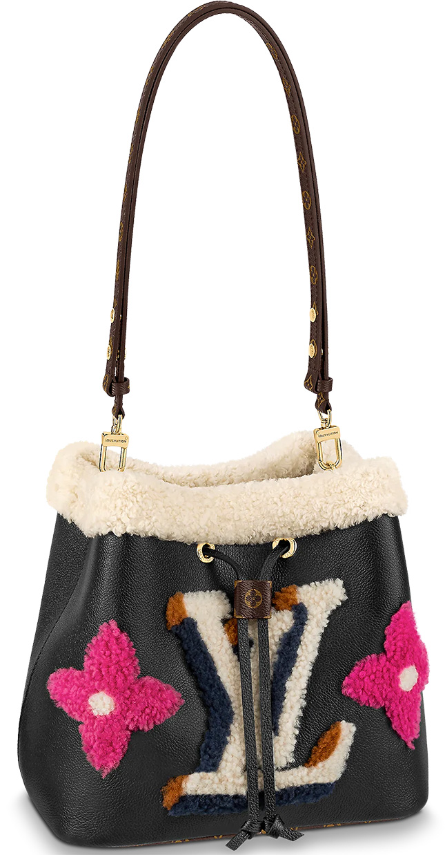 Louis Vuitton Outfits Bags in Shearling for F/W 2022 - PurseBlog