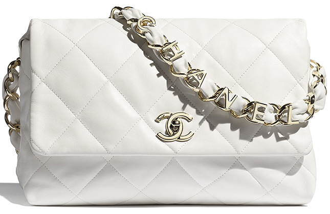 Chanel logo strap bag 23cm. #ชาแนล ***เกรดOriginal 1:1*** -  baggydoll,กระเป๋าแบรนด์ก๊อป,กระเป๋