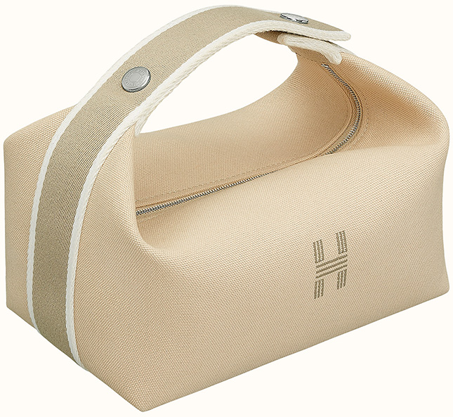 Hermes Bride-A-Brac GM Toiletry Case Toile Red - Luxury In Reach