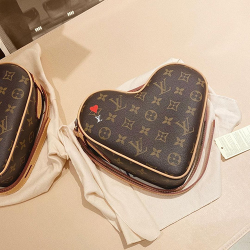 Louis Vuitton 2021 Limited Edition Heart Bag
