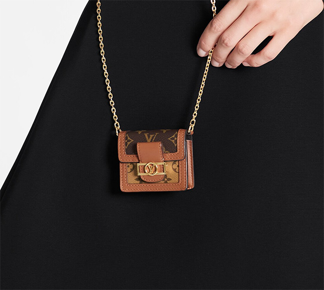 Studiopjj: Louis Vuitton Dauphine Micro Bag For Earphones