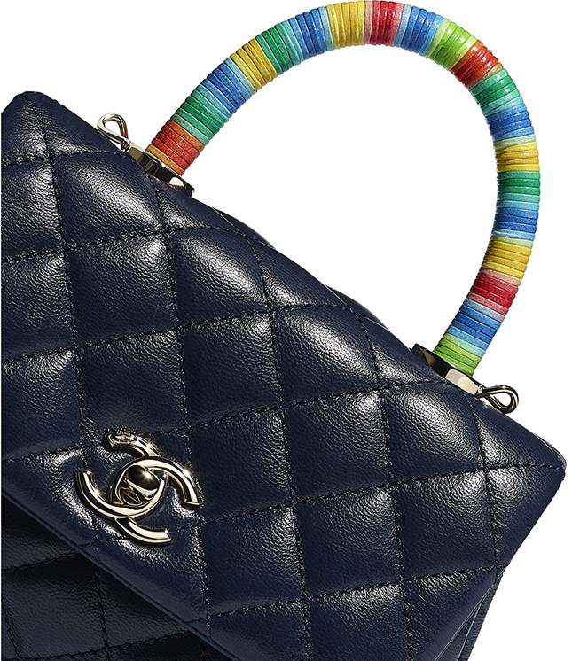 Chanel Rainbow Coco Handle Bag | Bragmybag