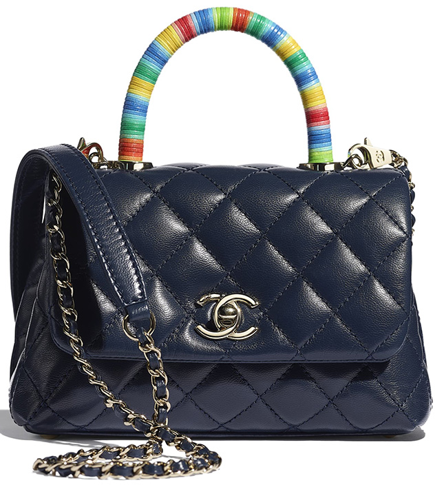 Chanel Rainbow Coco Handle Bag Bragmybag