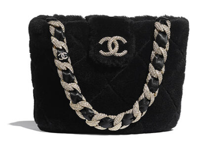 Chanel Shearling Bucket Bag thumb