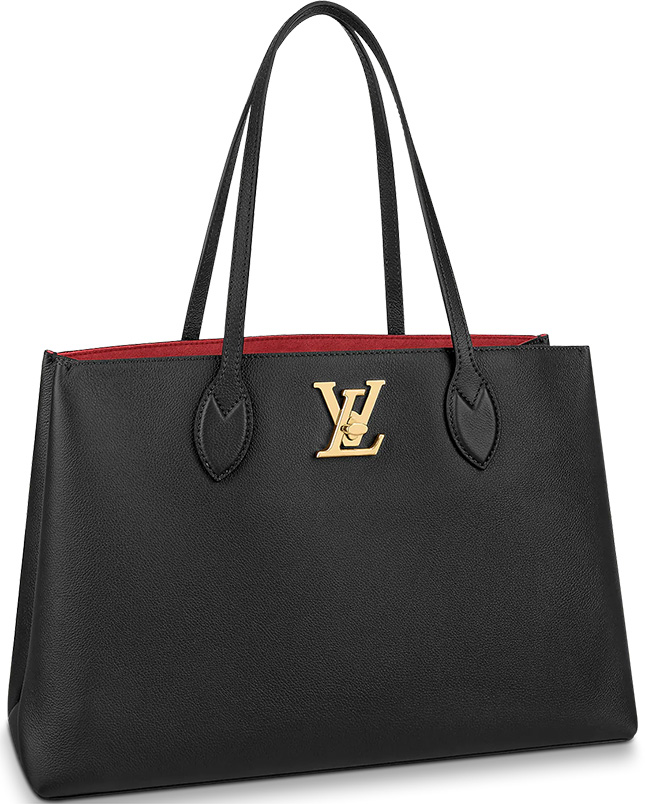 Louis Vuitton Lockme Lockme Shopper, Black