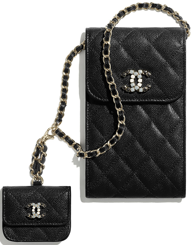 CHANEL, Bags, Brand New Chanel Phone Holder Bag