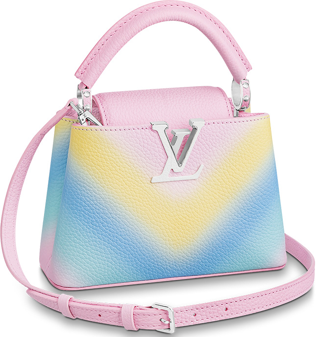 Louis Vuitton® Capucines Mini Candy Green. Size in 2023