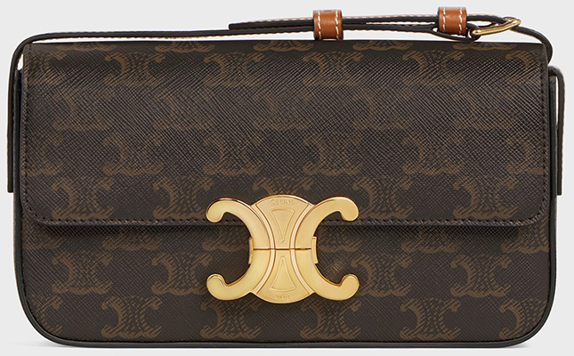 Celine Rectangle Triomphe Bag vs Chanel New Mini Classic Bag | Bragmybag