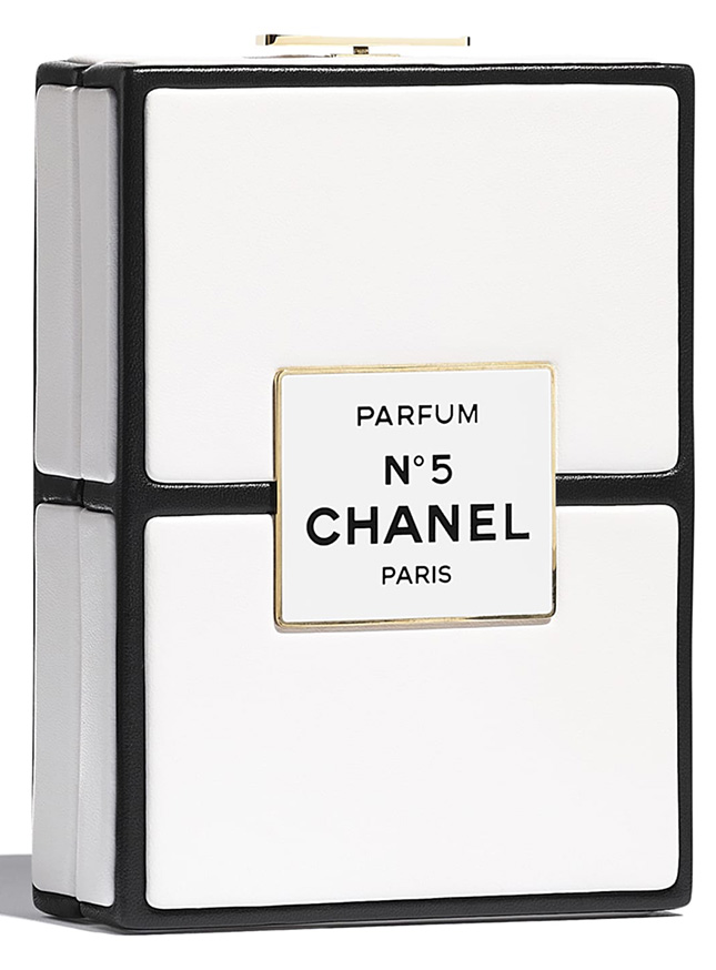 Chanel No. 5 Box Evening Clutch |