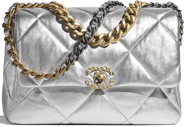 CHANEL 19A Gold Calf Skin Tweed Small Gabby Gabrielle Bag Mixed Hardwa –  AYAINLOVE CURATED LUXURIES