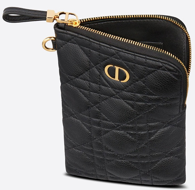 Dior caro multifunctional pouch, Luxury, Bags & Wallets on Carousell