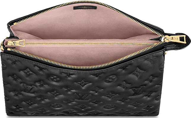 Louis Vuitton LV Coussin MM bag Taupe Brown Leather ref.495890 - Joli Closet
