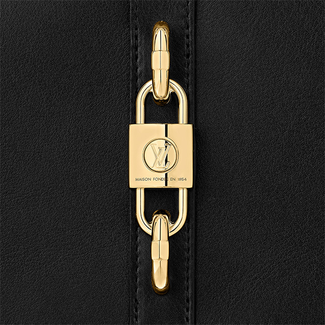 Louis Vuitton Rendez Vous Shoulder Bag Leather Black 12838519