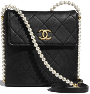 Chanel Small Hobo Bag (With Pearl Chain) | Bragmybag