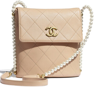 Chanel Small Hobo Bag (With Pearl Chain) | Bragmybag