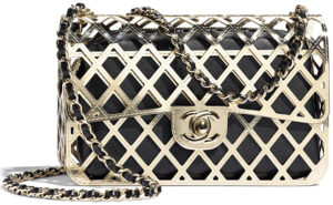 Chanel Gold Classic Bag With Pouch | Bragmybag