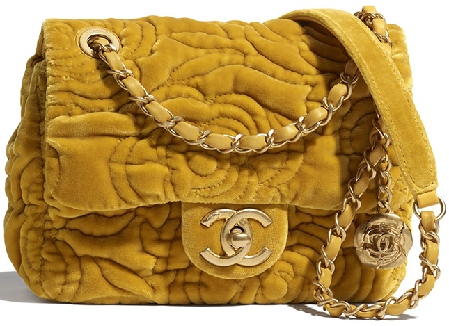 chanel velvet bag 2021