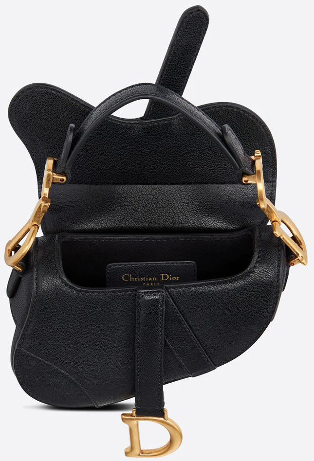 Christian Dior 2021 Micro Saddle Bag