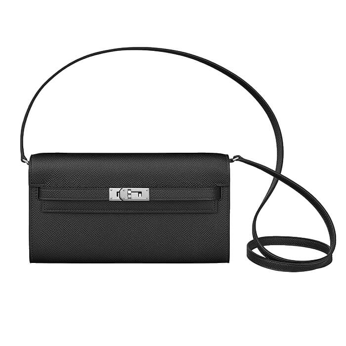 HERMES CONSTANCE TO GO WALLET EPSON BLACK