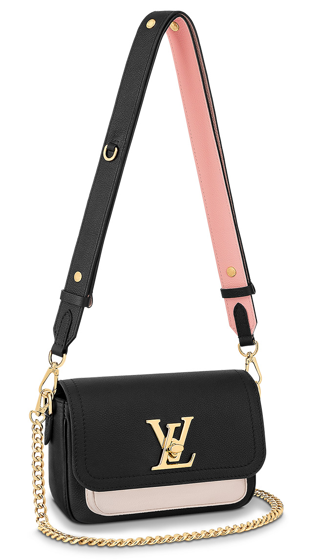 Louis Vuitton M81718 Lockme Tender Pochette, Pink, One Size