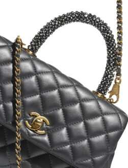 Chanel Coco Handle Bag With Strass Handle | Bragmybag