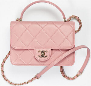 Chanel Flap Bag With Top Handle For Fall Winter 2021 Collection Act 1 ...