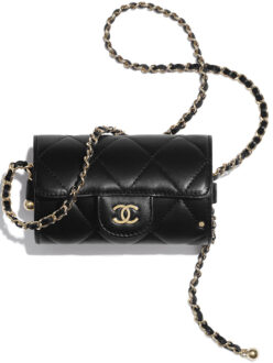 Chanel Jewel Card Holder With Chain | Bragmybag