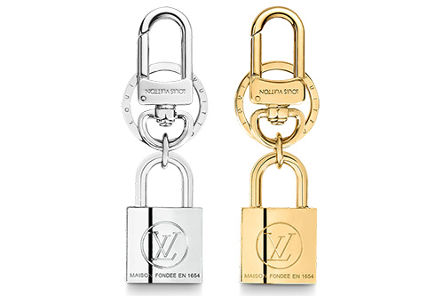Louis Vuitton BFF Padlock Charm And Key Holder