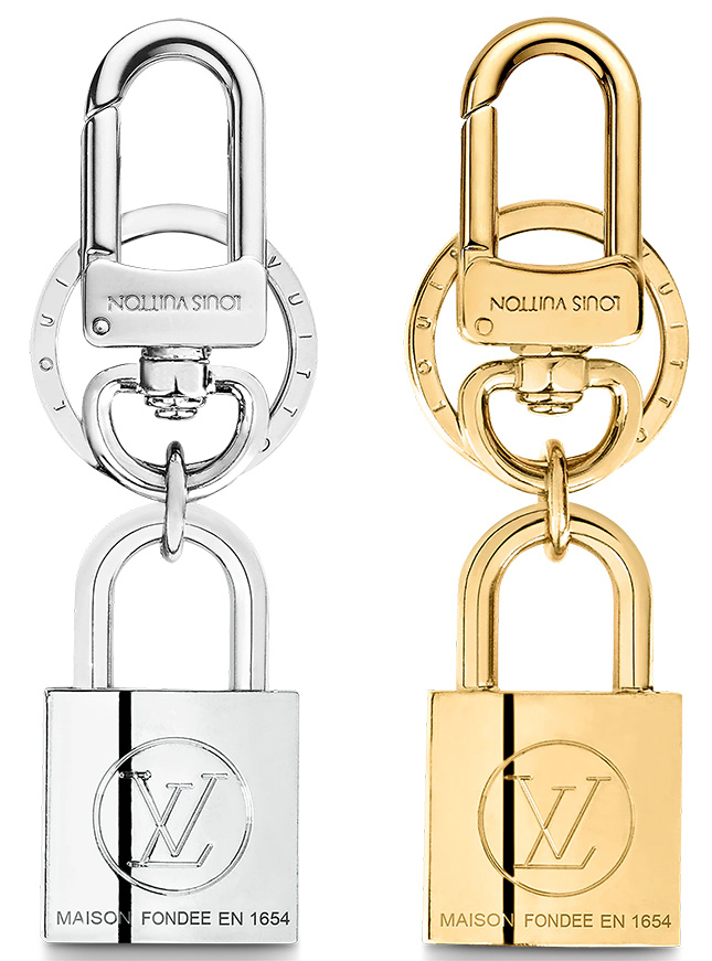 Brand New Louis Vuitton Silver Padlock and 2 keys
