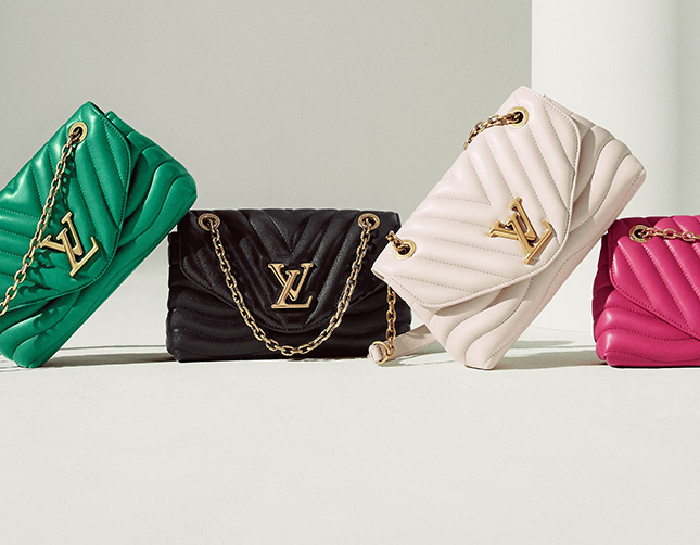 Louis Vuitton Fly Sail Travel Embroidered New Wave Chain MM Black Bag - A  World Of Goods For You, LLC