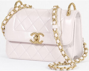 Chanel Vintage Mini Flap Bag With Quilted CC | Bragmybag