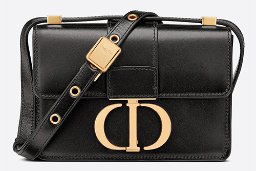 Christian Dior Micro 30 Montaigne Bag Box Calfskin Black  STYLISHTOP