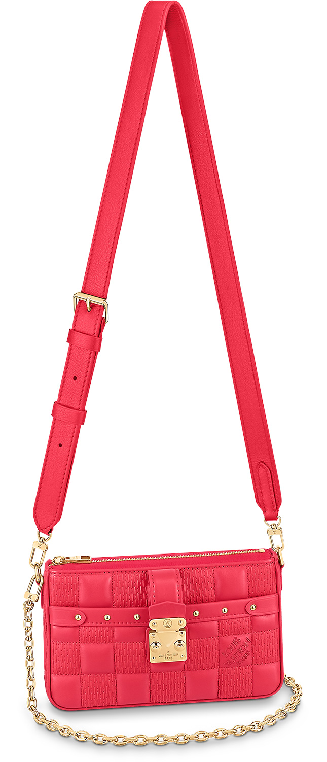 Louis Vuitton Damier Quilt Troca PM - Red Crossbody Bags, Handbags -  LOU637219