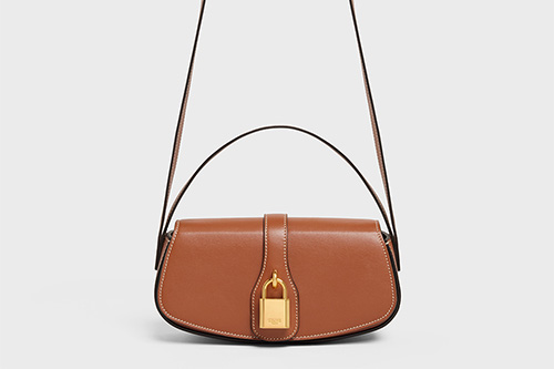 CELINE Clutch on strap in smooth calfskin ( 10I593DQ1.04LU) in 2023
