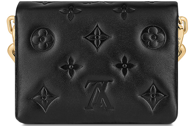 Louis Vuitton Beltbag Coussin Cruise 22 Monogram Embossed Black in