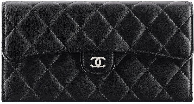 Authentic Second Hand Chanel Classic Wallet on Chain PSS60000008  THE  FIFTH COLLECTION