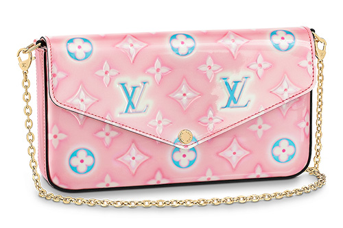 Louis Vuitton Blue/Pink Monogram Vernis Valentines Day 2022 Zippy Coin Purse