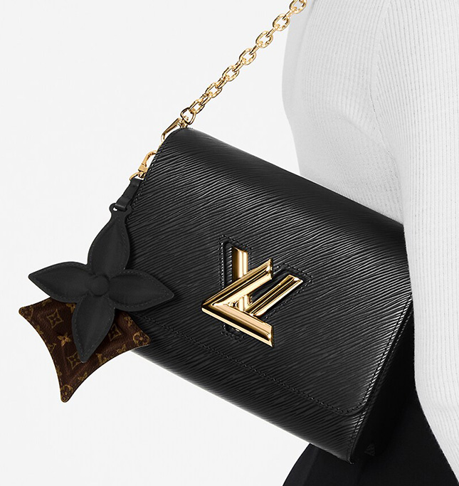 Louis Vuitton Twist Bag With 7000 Stitches Monogram Flower